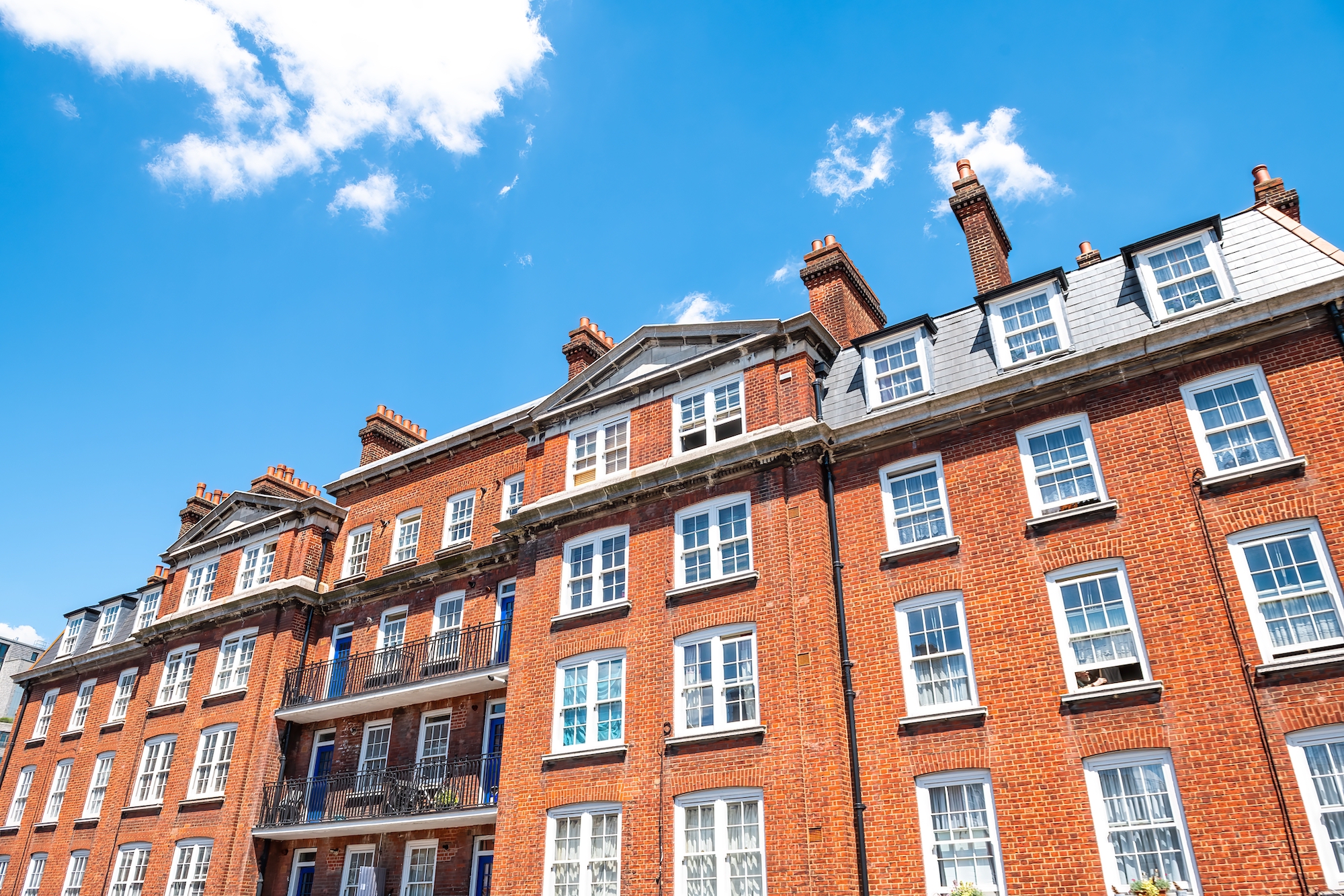 Apartment,Flats,House,Building,In,Gothic,Revival,Style,Architecture,In